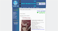 Desktop Screenshot of krzeslo-schodowe.gortomed.pl
